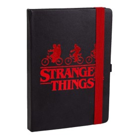 Notizbuch Stranger Things Schwarz A5 von Stranger Things, Schreibblöcke - Ref: S0737831, Preis: 7,47 €, Rabatt: %