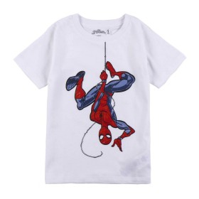 Kurzarm-T-Shirt für Kinder Spider-Man Weiß von Spider-Man, T-Shirts - Ref: S0738539, Preis: 10,73 €, Rabatt: %