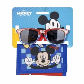 Lunettes de soleil et portefeuille Mickey Mouse 2 Pièces Bleu de Mickey Mouse, Portefeuilles - Réf : S0738884, Prix : 7,82 €,...