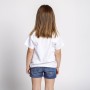 T shirt à manches courtes Enfant Minnie Mouse Blanc de Minnie Mouse, T-shirts - Réf : S0739555, Prix : 10,73 €, Remise : %