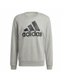 Men’s Sweatshirt without Hood Adidas Essential Big Logo Grey | Tienda24 Tienda24.eu