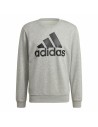 Men’s Sweatshirt without Hood Adidas Essential Big Logo Grey | Tienda24 Tienda24.eu