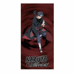 Beach Towel Naruto Red 100 % polyester by Naruto, Towels - Ref: S0739989, Price: 7,10 €, Discount: %