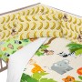 Protection du berceau HappyFriday Mr fox Wild Multicouleur 210 x 40 cm de HappyFriday, Accessoires pour les lits - Réf : D160...