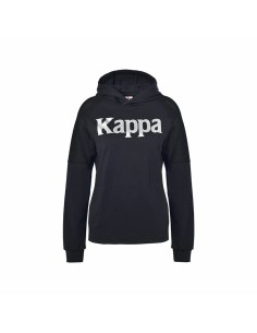 Felpa con Cappuccio Donna Kappa Yutsuko Nero da Kappa, Donna - Ref: S6488285, Precio: 51,17 €, Descuento: %