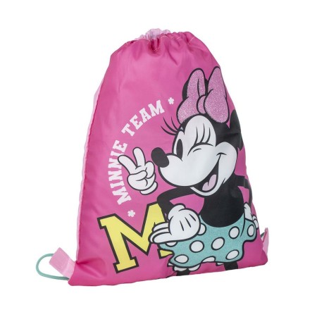 Mochila Saco Infantil Minnie Mouse Fucsia de Minnie Mouse, Bolsas escolares - Ref: S0740214, Precio: 6,70 €, Descuento: %