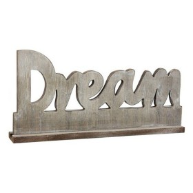 Letreiro de Madeira Dream 110792 de BigBuy Home, Letras e números para artesanato - Ref: S1120566, Preço: 7,85 €, Desconto: %