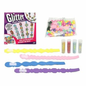 Set Attività Manuali Glitter Foam Bracelets 119916 di BigBuy Fun, Bead Charm - Rif: S1121522, Prezzo: 6,95 €, Sconto: %