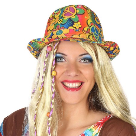 Chapeau Multicouleur 119938 de BigBuy Carnival, Chapeaux de chasse - Réf : S1122282, Prix : 4,34 €, Remise : %