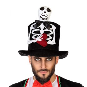 Sombrero Negro Halloween de BigBuy Carnival, Sombreros - Ref: S1122775, Precio: 5,88 €, Descuento: %