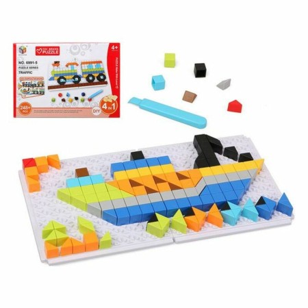 Puzzle DIY Traffic 6 in 1 118025 (248 pcs) di BigBuy Fun, Puzzle classici - Rif: S1123671, Prezzo: 7,21 €, Sconto: %