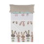 Bedding set HappyFriday Moshi Moshi Rabbit family Multicolour 2 Pieces | Tienda24 - Global Online Shop Tienda24.eu