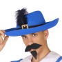 Sombrero Mosquetero Pluma 110613 de BigBuy Carnival, Sombreros - Ref: S1125087, Precio: 4,39 €, Descuento: %