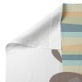 Bedding set HappyFriday Moshi Moshi Rabbit family Multicolour Baby Crib 2 Pieces by HappyFriday, Sheets and pillowcases - Ref...