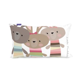 Cushion cover HappyFriday Moshi Moshi Rabbit Family Multicolour 50 x 30 cm by HappyFriday, Cushion Covers - Ref: D1609666, Pr...