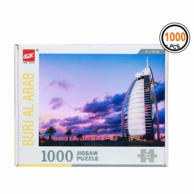 Puzzle Burj Al Arab 1000 pcs de BigBuy Kids, Puzzles - Ref: S1128591, Preço: 7,37 €, Desconto: %