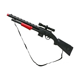 Fusil SWAT Noir de BigBuy Kids, Armes jouets - Réf : S1129825, Prix : 5,29 €, Remise : %