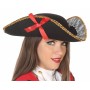 Hat Black Adults unisex Pirates by BigBuy Carnival, Hunting Hats - Ref: S1129995, Price: 4,24 €, Discount: %