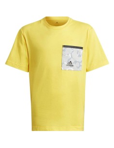 Camiseta de Manga Corta Infantil Adidas M | Tienda24 Tienda24.eu