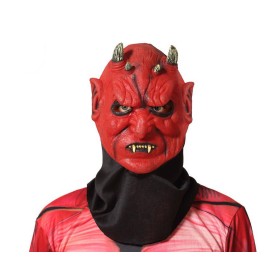 Máscara Rojo Demonio de BigBuy Carnival, Máscaras - Ref: S1131247, Precio: 6,26 €, Descuento: %