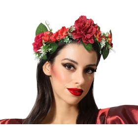 Serre-tête Fleurs de BigBuy Carnival, Sets & Kits - Réf : S1131273, Prix : 4,46 €, Remise : %