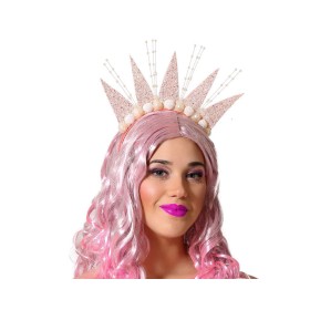 Diadema Cor de Rosa Princesa de BigBuy Carnival, Disfarces com acessórios - Ref: S1131305, Preço: 3,99 €, Desconto: %