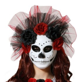 Maschera Teschio Il giorno dei morti di BigBuy Carnival, Maschere protettive per cavalli - Rif: S1131778, Prezzo: 4,97 €, Sco...