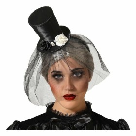 Diadema Vedova Nera Halloween di BigBuy Carnival, Cerchietti e fasce per capelli - Rif: S1132298, Prezzo: 4,79 €, Sconto: %