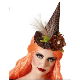 Headband Hat Witch Halloween by BigBuy Carnival, Sets & Kits - Ref: S1132959, Price: 6,67 €, Discount: %