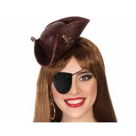 Chapeau Marron Pirates de BigBuy Carnival, Chapeaux de chasse - Réf : S1133071, Prix : 4,63 €, Remise : %