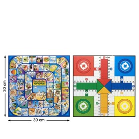 Tablero de Parchís y Oca de BigBuy Fun, Juegos con fichas - Ref: S1133538, Precio: 7,47 €, Descuento: %