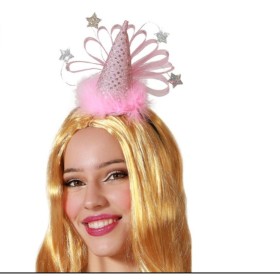 Headband Pink Fantasy by BigBuy Carnival, Sets & Kits - Ref: S1133814, Price: 4,84 €, Discount: %