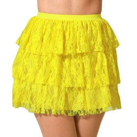 Skirt Yellow by BigBuy Fashion, Skirts - Ref: S1133863, Price: 7,16 €, Discount: %