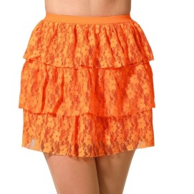 Falda Naranja de BigBuy Fashion, Faldas - Ref: S1133865, Precio: 7,16 €, Descuento: %