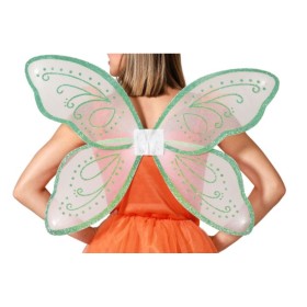 Ailes Papillon Vert de BigBuy Carnival, Capes et ailes - Réf : S1134129, Prix : 3,39 €, Remise : %