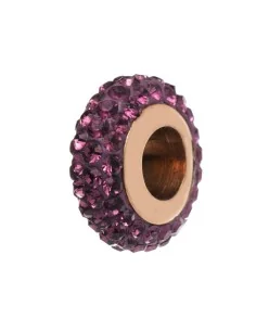 Perlina Donna Folli Follie 3P0T024RV Viola 1,5 cm da Folli Follie, Bead Charm - Ref: S0356074, Precio: 12,46 €, Descuento: %