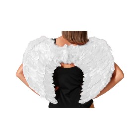 Wings 60 x 45 cm White by BigBuy Carnival, Capes and wings - Ref: S1135303, Price: 7,90 €, Discount: %