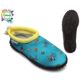 Calzari per Bambini Azzurro Squalo di BigBuy Sport, Calzini per immersione - Rif: S1136629, Prezzo: 5,00 €, Sconto: %