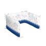 Cot protector HappyFriday Moshi moshi Whale Multicolour 210 x 40 cm | Tienda24 - Global Online Shop Tienda24.eu