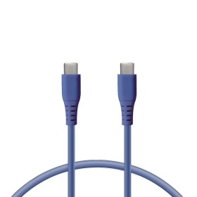 Cable de Datos/Carga con USB KSIX Azul 1 m de KSIX, Cables Lightning - Ref: S1906080, Precio: 6,13 €, Descuento: %