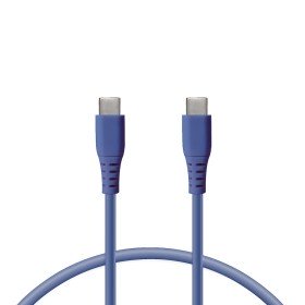 Cable de Datos/Carga con USB KSIX Azul 1 m de KSIX, Cables Lightning - Ref: S1906080, Precio: 4,40 €, Descuento: %