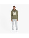 Sudadera con Capucha Hombre New Era Logo Team NYY Verde | Tienda24 Tienda24.eu