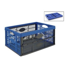 Caixa de Armazenagem com Tampa Bege Plástico 14 L 29,5 x 14,5 x 45 cm (12 Unidades) | Tienda24 - Global Online Shop Tienda24.eu