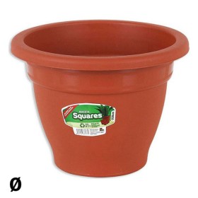 Plant pot Squares Dem Brown by Dem, Flower Pots - Ref: S2203503, Price: 3,30 €, Discount: %