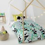 Parure de couette HappyFriday Moshi Moshi Panda Garden Blue Bleu Lit 1 persone 2 Pièces | Tienda24 - Global Online Shop Tienda24.eu