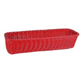 Tray Red (53 x 16,2 x 10 cm) by Inde, Plates and dishes - Ref: S2206957, Price: 3,78 €, Discount: %