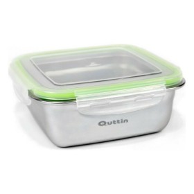 Lunch box Quttin Squared Hermetically sealed (400 ml) by Quttin, Food storage - Ref: S2207124, Price: 6,70 €, Discount: %