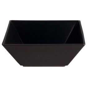 Salad Bowl Stoneware Black Ceramic 22 x 22 x 9 cm by BigBuy Home, Bowls and large cups - Ref: S2208474, Price: 5,29 €, Discou...