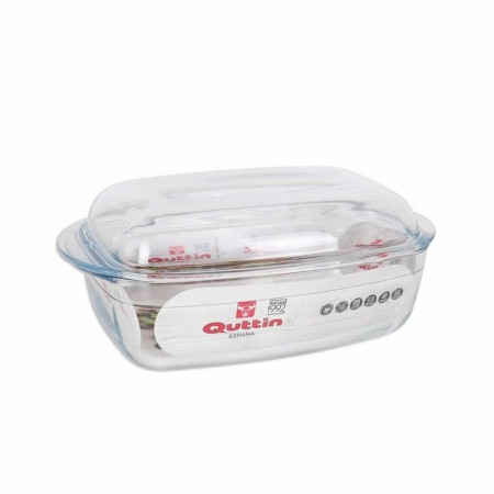 Casserole avec Couvercle Quttin verre (3L + 1,5L) de Quttin, Cocottes - Réf : S2209351, Prix : 12,75 €, Remise : %