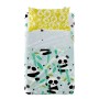 Set di Lenzuola HappyFriday Moshi Moshi Panda garden blue Azzurro 2 Pezzi | Tienda24 - Global Online Shop Tienda24.eu